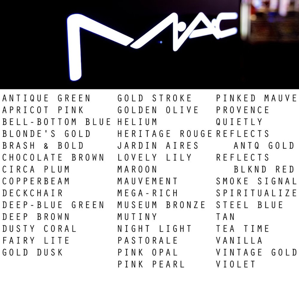 Pick 6 MAC Pigments Samples Set | Custom Colors - Picture 11 of 11